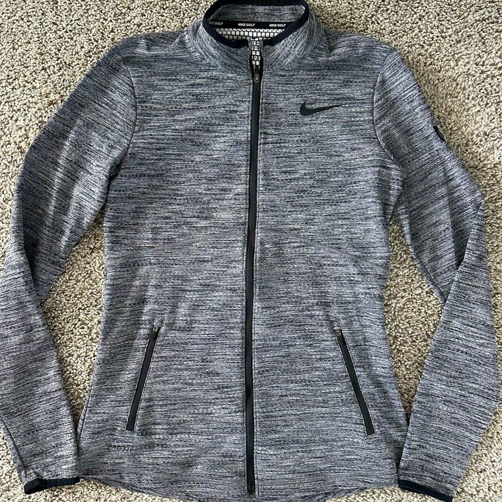 Nike Golf Women’s Gray Full Zip Jacket Size Small